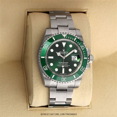 rolex submariner 116610lv ราคา|Rolex Certified Pre.